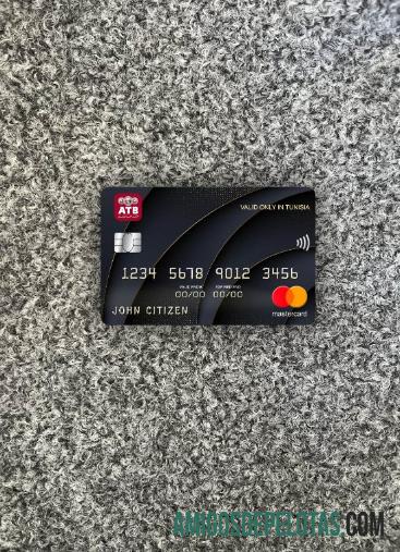 Tunísia ATB Bank Mastercard Photolook Front baixar para verificação